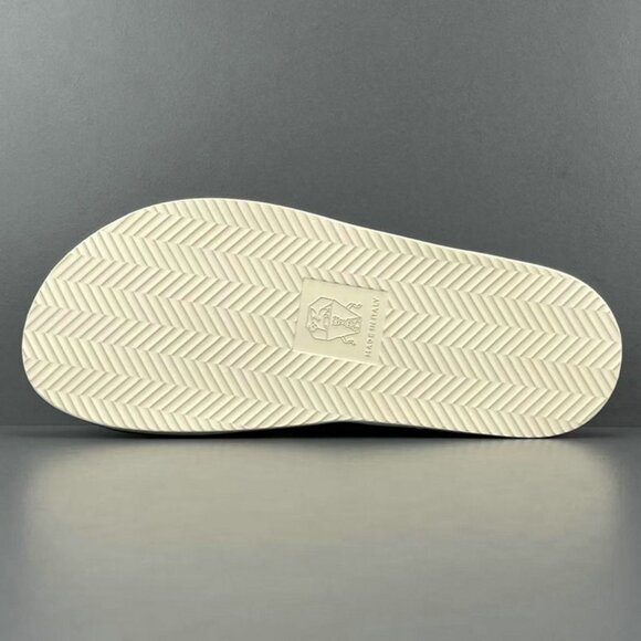 Brunello Cucinelli Black Suede Crossover Sandals - Picture 9 of 12